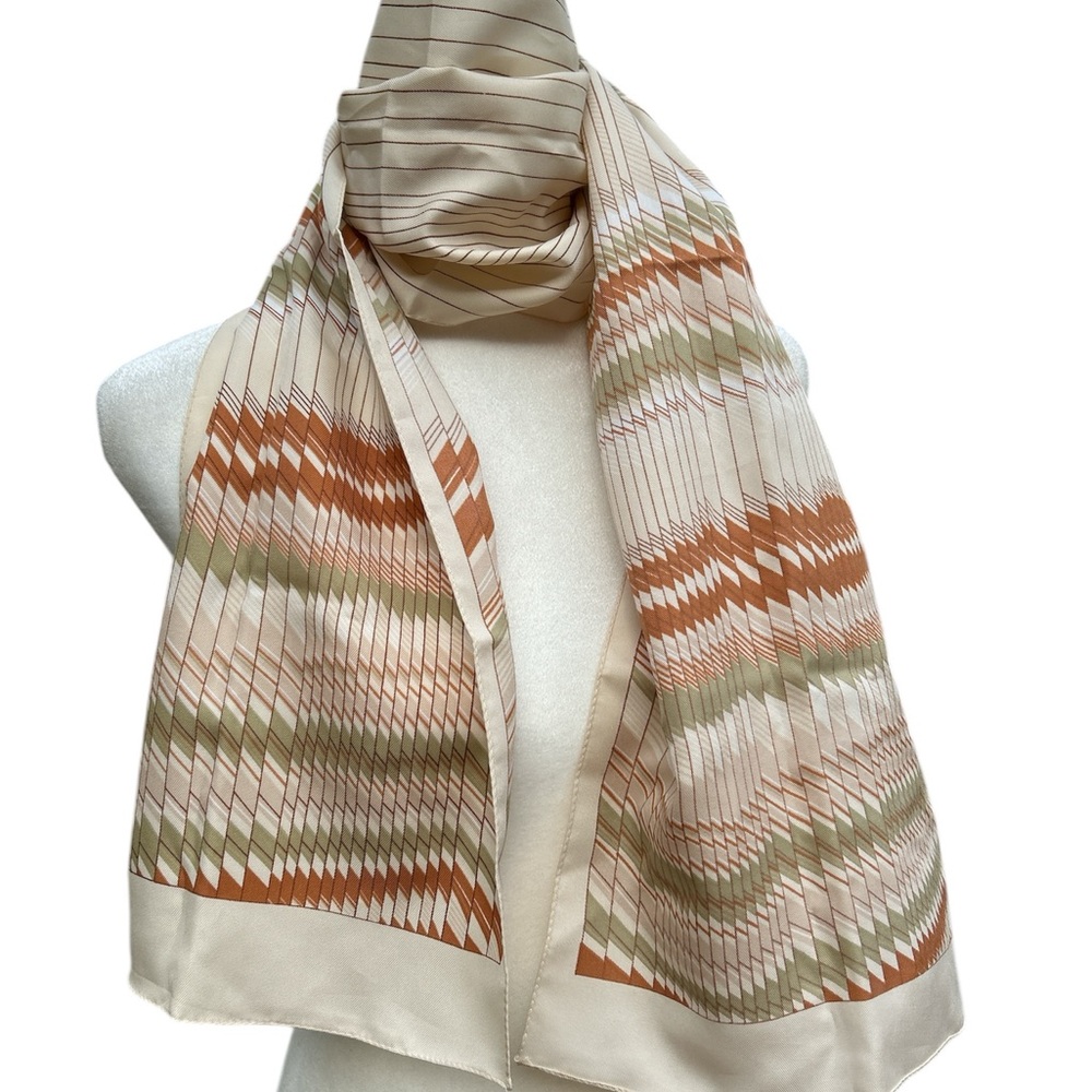 Vintage St. Michael Scarf Italy Rectangle